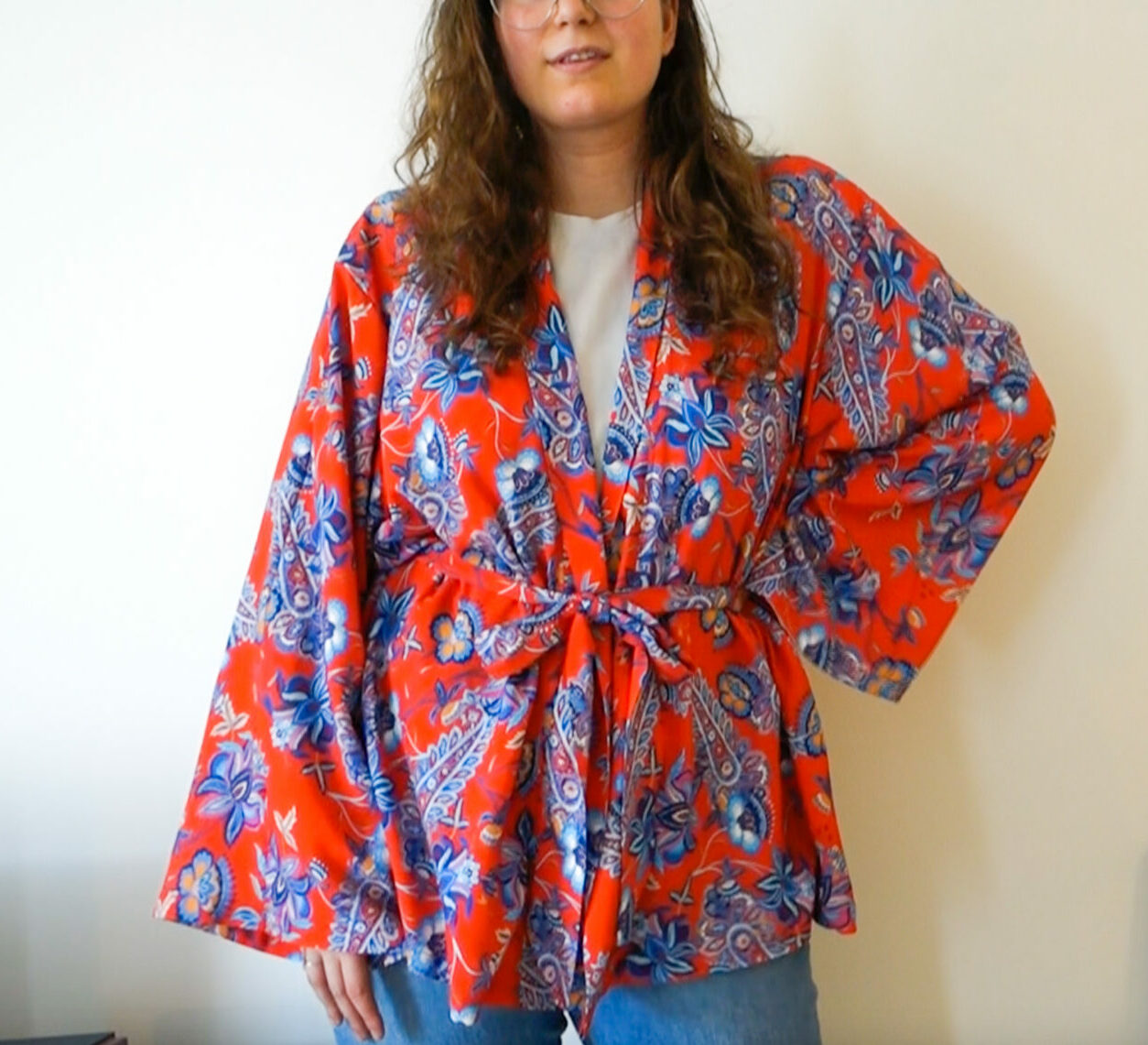 DIY Kimono budgetstoffen