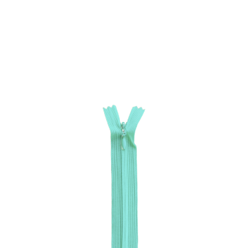 Blinde Rits 40cm - 012 - Licht Turquoise