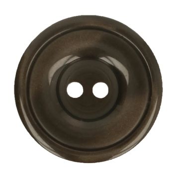 Knoop 17,5mm -881 - Donker Bruin