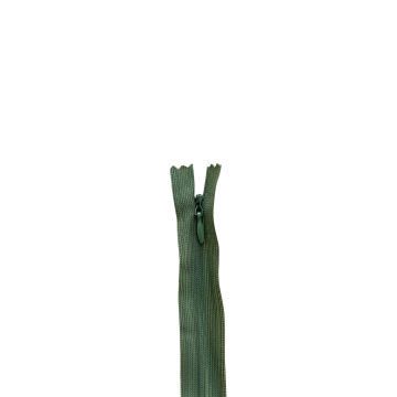 Blinde Rits 40cm - 566 - Leger Groen