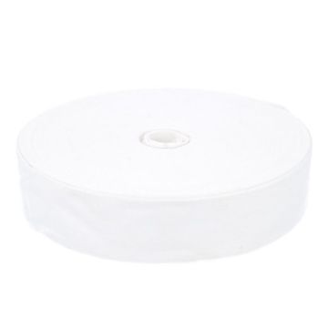 Keperband Katoen - 40 mm - White