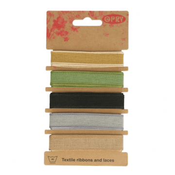Opry Lint Linnenlook 10mm - Nature