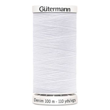 Gütermann Denim-1005 White