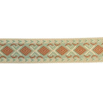 Luxe Tassenband 50mm - Graphic Vintage - Mint