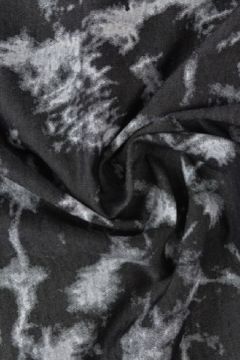 Chambray - White Tie Dye on Black