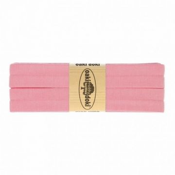 Tricot de luxe biaisband oaki doki 016 zomers roze