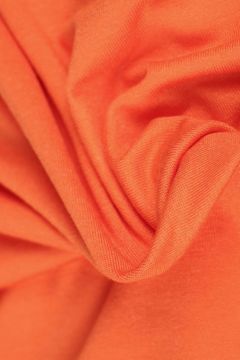 Viscose Tricot Donker Oranje