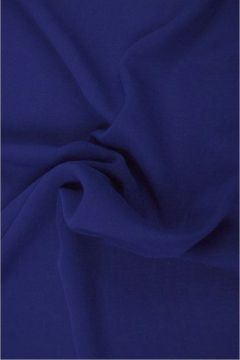 Kobalt Blauwe Chiffon