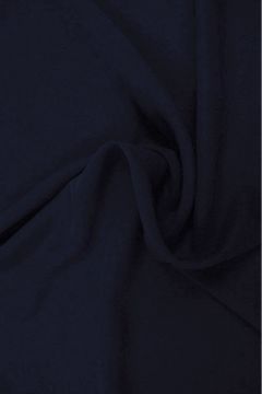 Navy Blauwe Chiffon