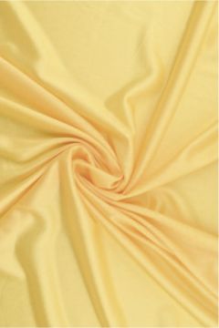 Charmeuse Tricot Voering Zacht Geel