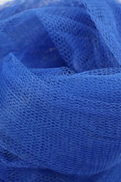tule kobalt blauw