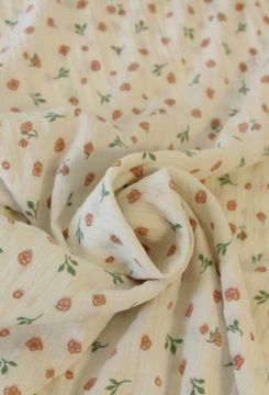 Fashion Reliëf - Sweet Flower on Offwhite