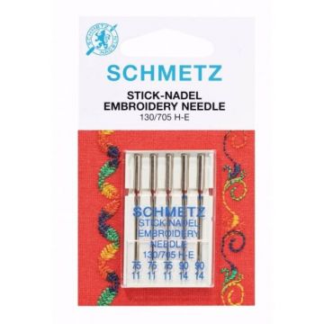 Schmetz Embroidery 75-90