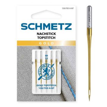 Schmetz Topstitch GOLD 80/12