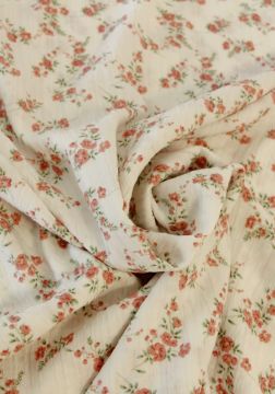 Fashion Reliëf - Flowerfield on Offwhite