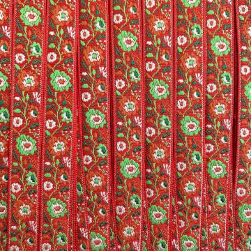 Band Cute Flowers Red - 12mm