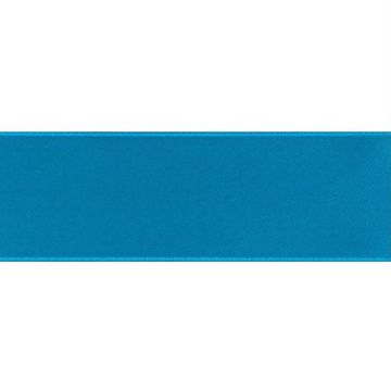 Luxe Satijn Lint 50mm-303 - Deep Aqua