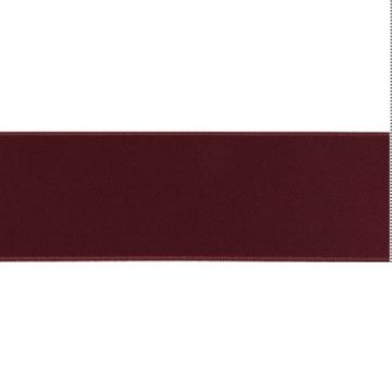 Luxe Satijn Lint 70mm-357 - Dark Ruby