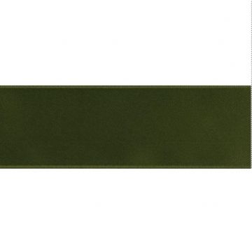 Luxe Satijn Lint 10mm-80 - Army Green
