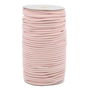 Koord elastiek 3mm -748- Oud Roze