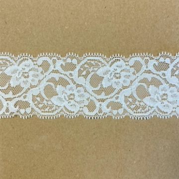 Stretch Kant - 55 mm - Gebroken Wit