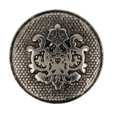 Knoop - brocante old silver - 25mm