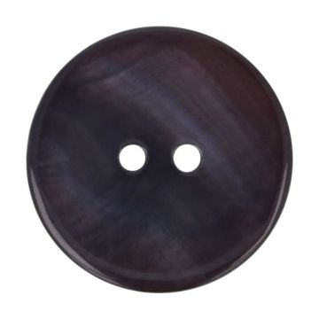 Knoop - Parelmoer Antraciet - 25mm