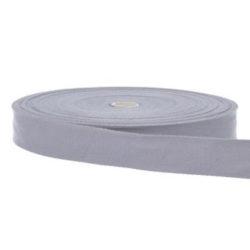 Keperband Katoen - 30 mm - Grey