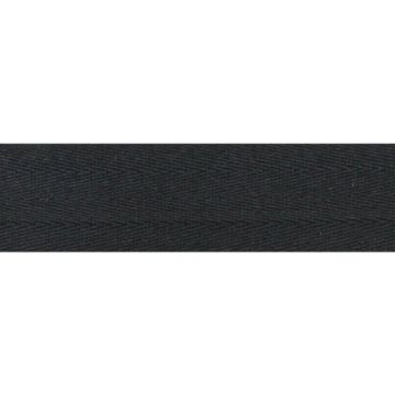 Keperband Katoen - 40 mm - Black