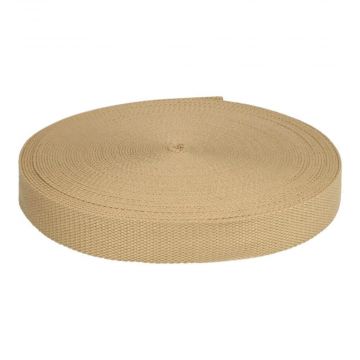 Keperband Beige 32 mm - Extra Sterk