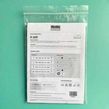 H609 Bi-Stretch Zwart - 1 meter