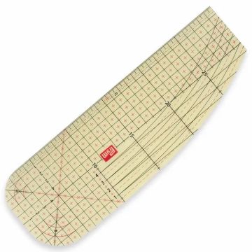 Prym - Strijkliniaal transparant - 30x10cm