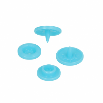 Kam Snaps Mat - Aqua 25 stuks