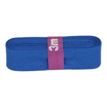 Oaki Doki Katoen Biaisband 3m Blauw