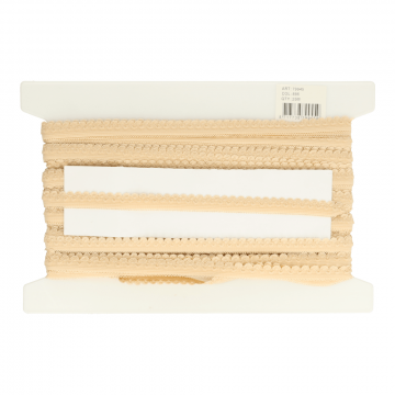 Lingerie - Stretch Kant - 15mm - Light Camel