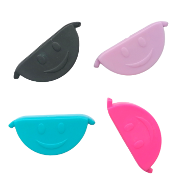 Sew Tasty - Zoomgeleider magnetisch smiley - Roze