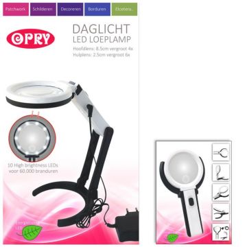 Opry - Daglicht LED loeplamp 8,5 cm diameter 
