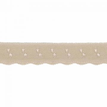 Lingerie Elastisch Vouwkant - Sand