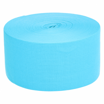 Elastiek Aqua Blauw - 60mm