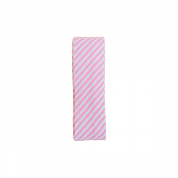 Biaisband - Strepen - Light Pink