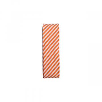 Biaisband - 2m - Strepen - Orange