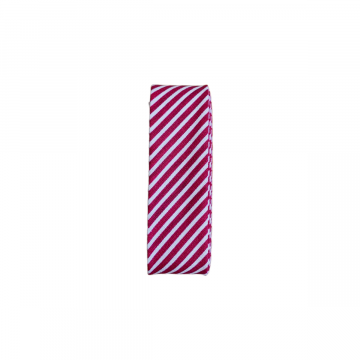 Biaisband - 2m - Strepen - Dark Red