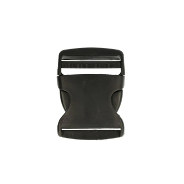 Turbo-sluiting zwart - 50mm