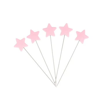 Bohin Kopspelden Ster Light Pink - 42x0,55mm