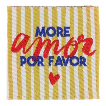 Bohin Label - More Amor Por Favor