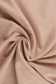 Cotton - Jacquard Roses -  Vintage Roze - 37