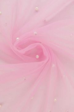 Mesh Pearls - Roze - 04