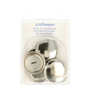 Navulling stofknopen Set - 29 mm