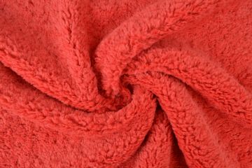 Curly Bouclé - Cherry Coral