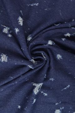 Jeans -  Worn Out - Dark Blue